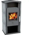 WAMSLER Kaminofen KF 108-42 Gron - Grau