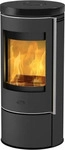 Fireplace K6014, Fireplace Rondale Kaminofen Stahl Schwarz | Topplatte Keramik