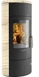Oranier Polar W+ 2.0 Kaminofen Stahl Schwarz / Sandstein - Schwarz