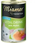 MIAMOR VITALDRINK Nassfutter f&uuml;r Katzen mit Huhn f&uuml;r K&auml;tzchen, 24 x 135 ml
