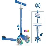 GLOBBER PRIMO LIGHTS dunkelblau, mit Leuchtrollen - Blau
