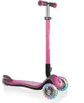 GLOBBER ELITE DELUXE LIGHTS &ndash; Tretroller Kinder, 120/80 mm, ABEC 5, 3-r&auml;drig,