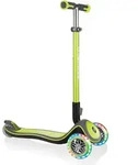 GLOBBER ELITE DELUXE LIGHTS &ndash; Tretroller Kinder, 120/80 mm, ABEC 5, 3-r&auml;drig,