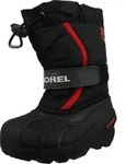 Sorel Kinder Stiefel NY1885-015 Childrens Flurry 1855252 Schwarz - Schwarz - 25