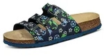 Tieffu&szlig;bett Pantolette - Blau - 25
