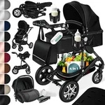 KESSER&reg; Loops Kinderwagen 4 in 1 Kombikinderwagen Komplett-Set auch als Buggy f&uuml;r