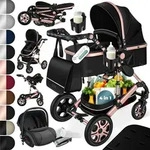 KESSER&reg; Loops Kinderwagen 4 in 1 Kombikinderwagen Komplett-Set auch als Buggy f&uuml;r