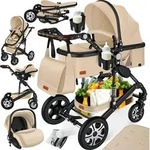 KESSER&reg; Loops Kinderwagen 4 in 1 Kombikinderwagen Komplett-Set auch als Buggy f&uuml;r