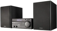 Kenwood M-819DAB, Heim-Audio-Mikrosystem, Schwarz, 1 Disks, 100 W, 2-Wege, 13 cm -