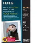 Epson Premium Glossy Photo Paper - 10x15cm - 40 Bl&auml;tter, Premium-Glanz, 255 g/m2,
