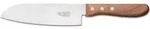 Windm&uuml;hlenmesser Vielzweckmesser "Santoku", rostfrei, blaugeplie&szlig;tet, Griff