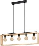 FAMBOROUGH H&auml;ngeleuchte H&auml;ngelampe Pendellampe Pendelleuchte - L100 x B16 x H110 cm