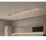 242cm lange, flache LED Stab Deckenleuchte Fernbedienung indirekte Beleuchtung -
