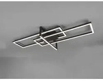 LED-Deckenleuchte - Schwarz - Metall - 100 x 40 cm - dimmbar - Schwarz