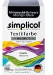 simplicol Textilfarbe expert, DIY F&auml;rbemittel f&uuml;r Stoff in verschiedenen Farben,