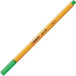 Fineliner - STABILO point 88 - Einzelstift - smaragdgr&uuml;n hell - Gr&uuml;n/Gelb