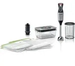 Bosch MSM6S20B, P&uuml;rierstab, 0,6 l, Pulsfunktion, 1000 W, Schwarz, Silber -