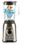 Domo DO710BL, Kochmixer, 1,5 l, Pulsfunktion, 1000 W, Schwarz, Edelstahl,...