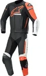 Alpinestars GP Force Phantom Lederkombi 2-tlg. schwarz/wei&szlig;/rot 52 - Rot - 52