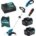 Akku-Rasentrimmer UR100DSME, 10,8 / 12Volt (blau, 2x Li-Ionen Akku 4,0Ah)