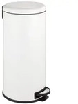 WENKO Tret Abfall M&uuml;ll Eimer 30 L Absenkautomatik Leman Bad K&uuml;chen WC elegant -