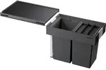 BLANCO FLEXON II 30/2 M&uuml;lltrennsystem Frontauszug / Kunststoff / Anthrazit / 2 x 8