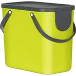 Rotho M&uuml;lltrennsystem 25L Albula - M&uuml;lleimer 40,0 x 23,5 x 34,0 cm - Abfalleimer