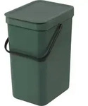 Brabantia Sort & Go Beh&auml;lter 12l Fir Green - Gr&uuml;n