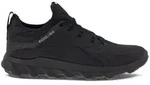 Ecco MX Herren Halbschuhe Schn&uuml;rer Schuhe Sneaker Leder 820184 02001 - Schwarz...