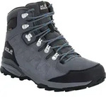JACK WOLFSKIN Refugio Texapore Mid Schuhe Herren Grau 47 - Grau - 47
