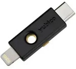 Yubico YubiKey 5Ci, MacOS, Android, Windows, ChromeOS, Schwarz, USB-C, Lightning -