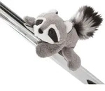 Nici Magnet Waschb&auml;r 12 cm Rod - Silber