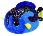Pl&uuml;schtier MADIE, FISCH BUNT 10CM - Blau