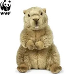 WWF - Pl&uuml;schtier - Murmeltier (23cm) lebensecht Kuscheltier Stofftier - Braun