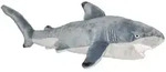 Wild Republic Pluschtier - Schwarzspitzen-Hai - Haie - 60 cm - Wei&szlig;