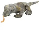 Pl&uuml;sch-Rabe - 30 cm - Grau