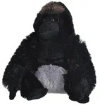 Wild Republic - Kuscheltier - Cuddlekins - Gorilla Silberr&uuml;cken - Schwarz