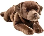 Uni-Toys - Labrador braun, liegend - 60 cm (L&auml;nge) - Pl&uuml;sch-Hund - Pl&uuml;schtier,