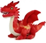 Uni-Toys - Drache rot - 40 cm (L&auml;nge) - Pl&uuml;sch-Drache - Pl&uuml;schtier, Kuscheltier
