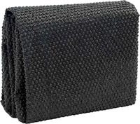 vidaXL Rechteckige Poolabdeckung 1200x600 cm PE Schwarz
