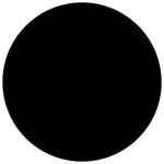 vidaXL Poolabdeckung Schwarz 250 cm PE - Schwarz