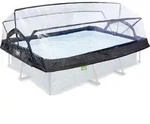EXIT Pool &Uuml;berdachung 220x150cm, Pool Dome, Universal, Pool-Zubeh&ouml;r, Wetterfest -