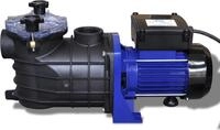 vidaXL Schwimmbadpumpe Umw&auml;lzpumpe Poolpumpe Pumpe elektronik blau 500W