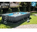 INTEX 26364GN Ultra XTR Frame Pool, 732x366x132cm, inkl. RCD Sandfilterpumpe -