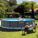 INTEX 26326NP, Intex 26340NP, 19156 l, Gerahmter Pool, Kind & Erwachsener, Leiter,