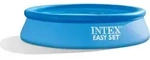 Intex Easy Set Aufblaspool / Aufblaspool mit Filterpumpe, Anschluss &oslash; 38 mm &ndash; 244