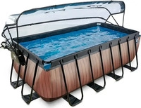 Exit Toys 30.67.42.10, Exit Toys EXIT Wood Rahmenpool 400x200x122cm, Aufstellpool,