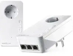 devolo Magic 2 LAN triple Powerline 3x Gigabit LAN Port 2x Adapter - Wei&szlig;