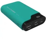 RealPower Powerbank PB-7500C gr&uuml;n 7.500mAh - Schwarz/Gr&uuml;n