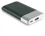 RealPower PB-4000 Fashion, 4000 mAh, Lithium Polymer (LiPo), Schwarz, Silber -